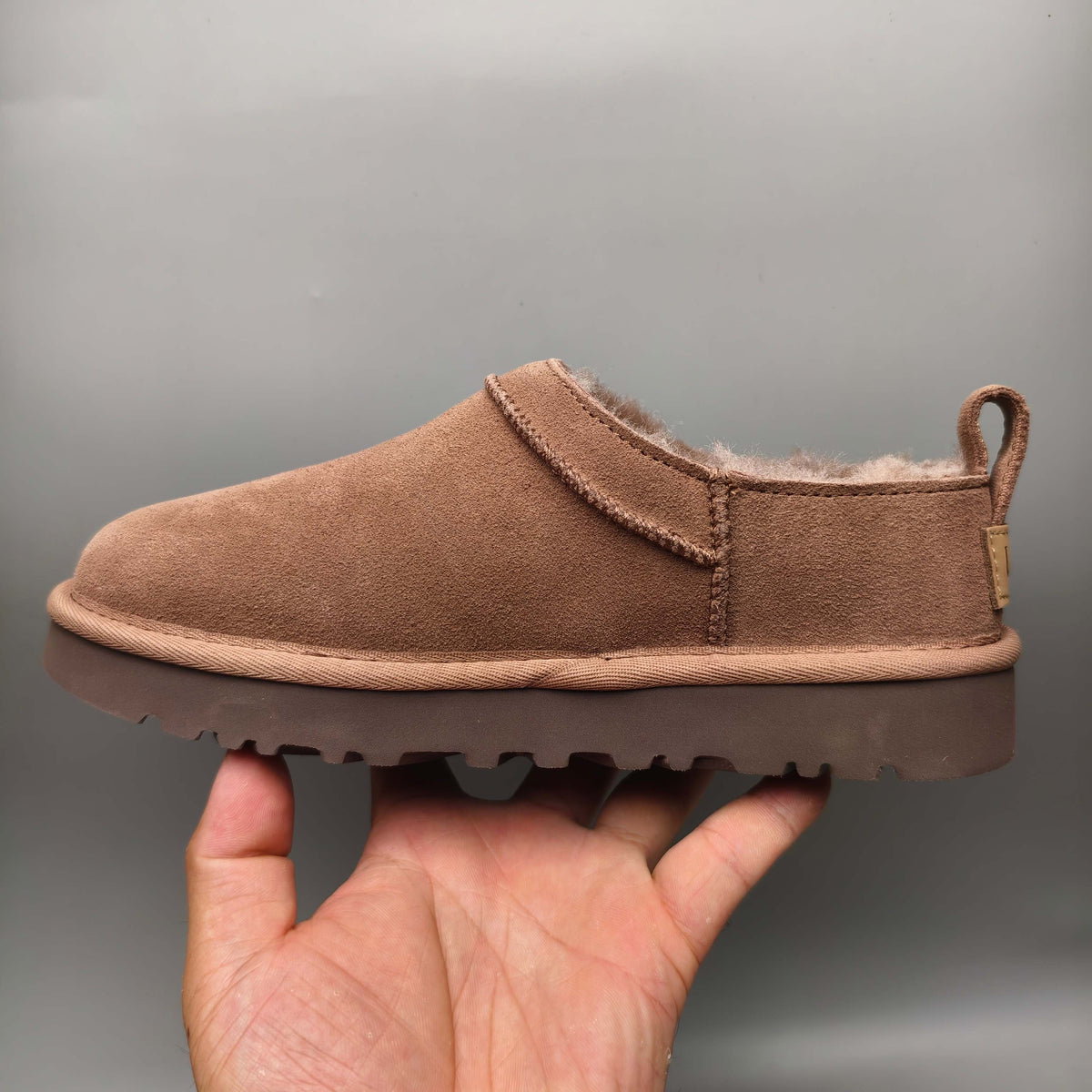 Mu Pink Women's Classic Slip-On Shoes – Style 3891