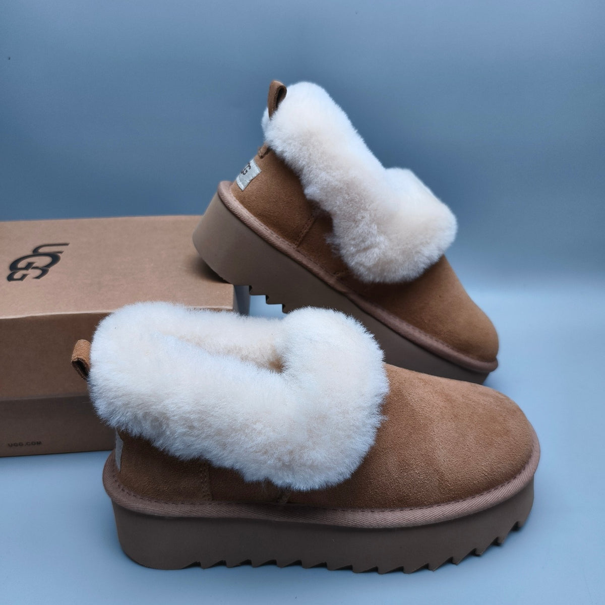 Chestnut Platform Casual Shoes | Style 6733