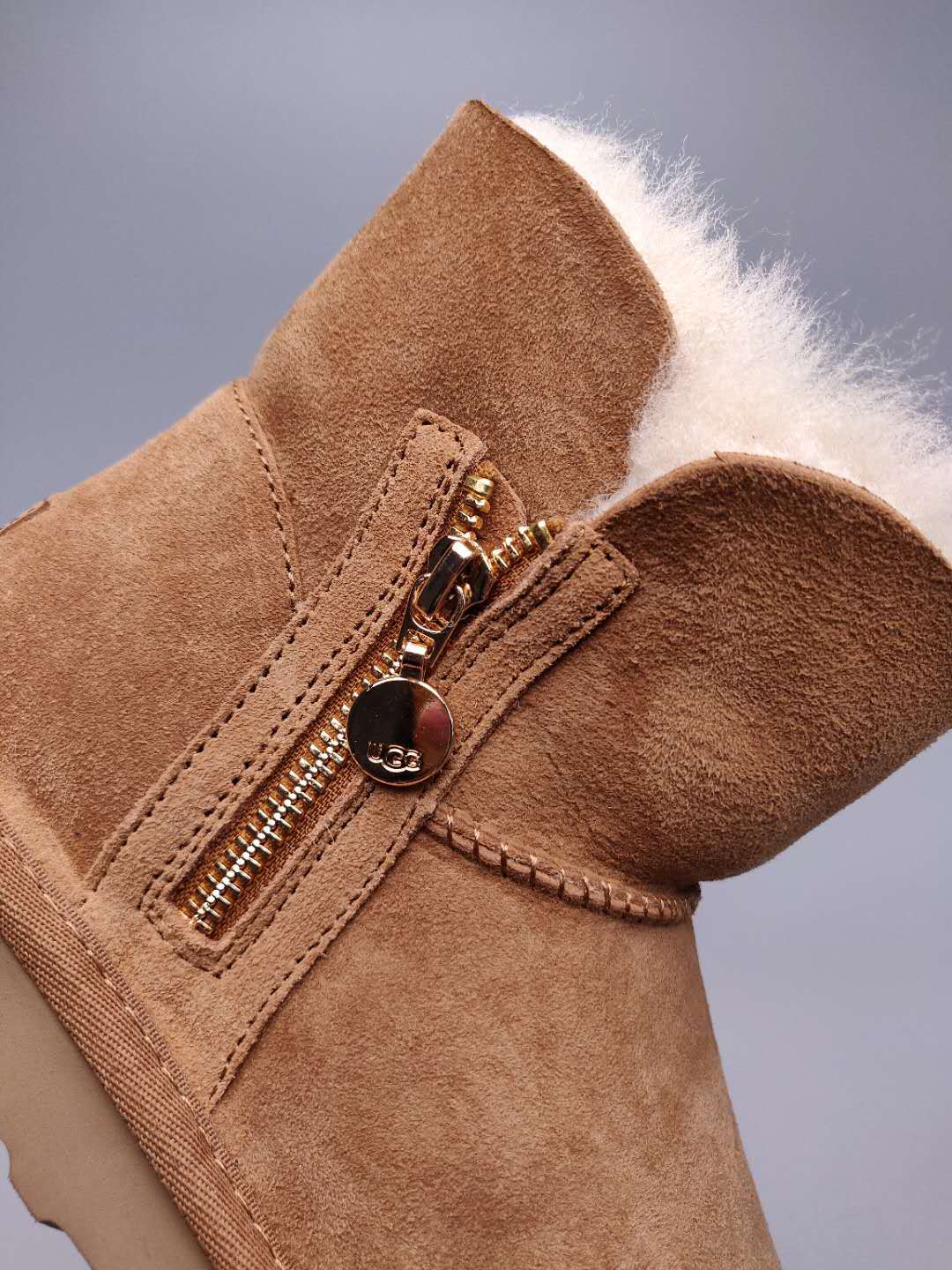 Chestnut Side-Zip Ankle Boots – Style 2481