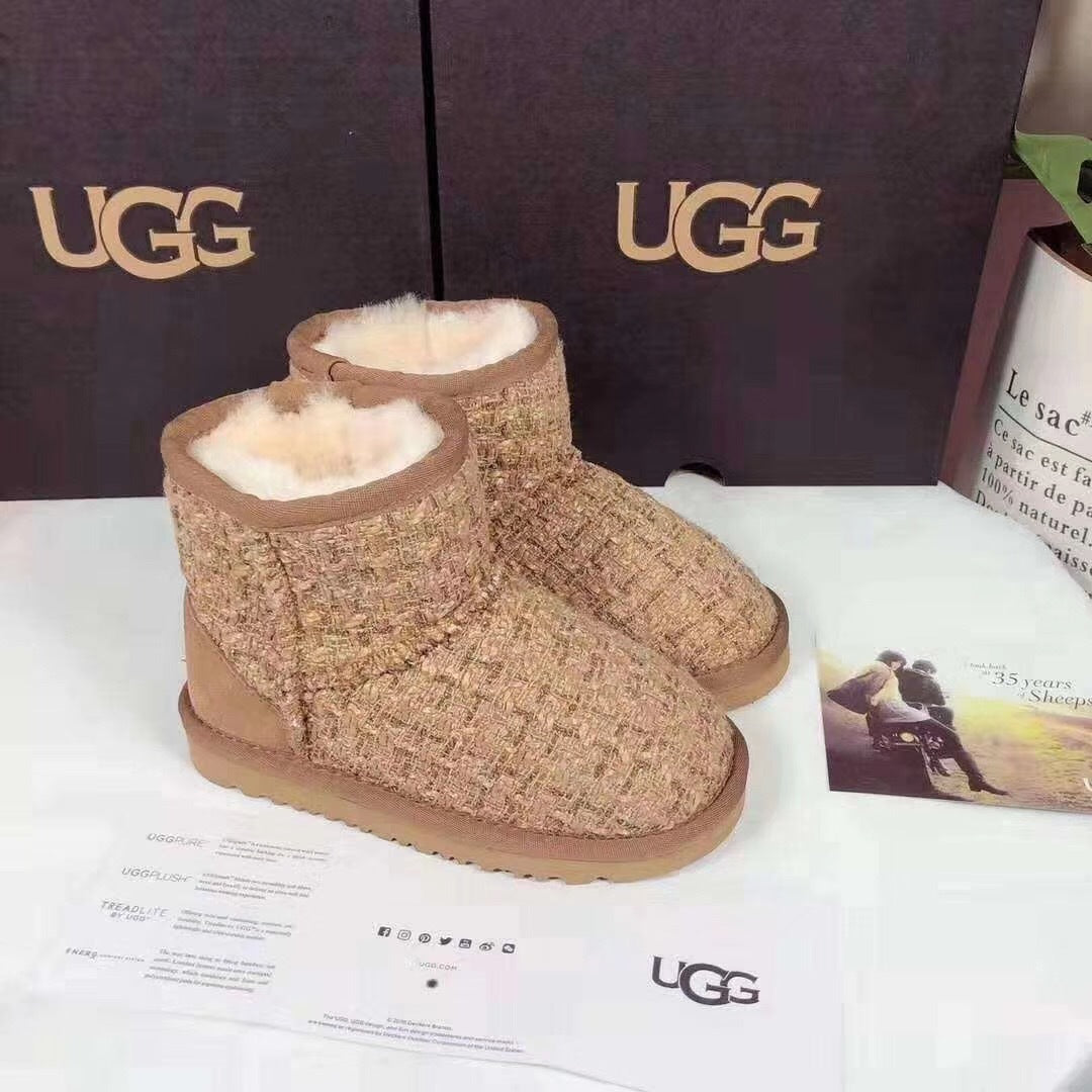 Kids' Chic Snow Boots in Chestnut | Style 5854
