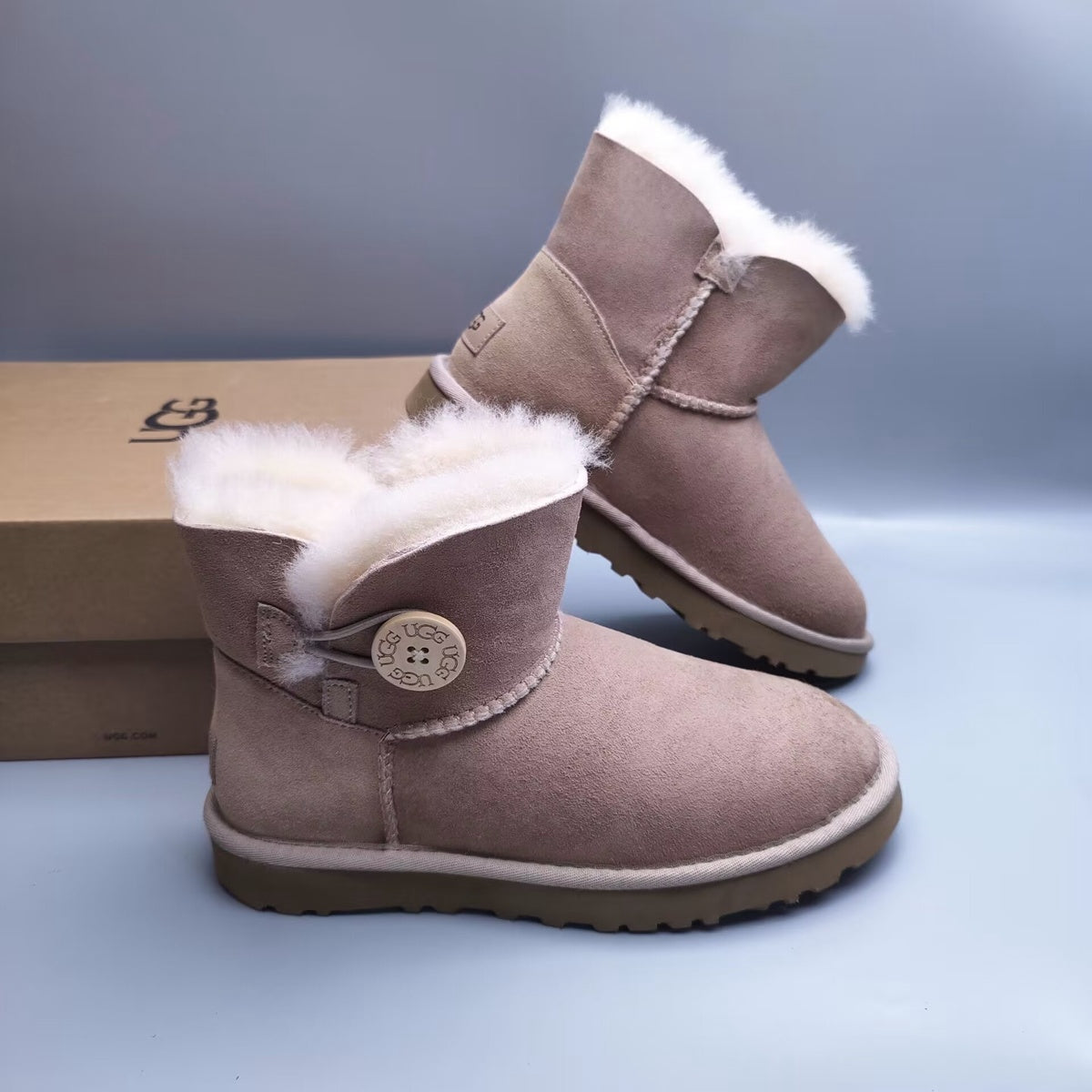 New Classic Stain-Resistant Footwear in Sand | Style 6422