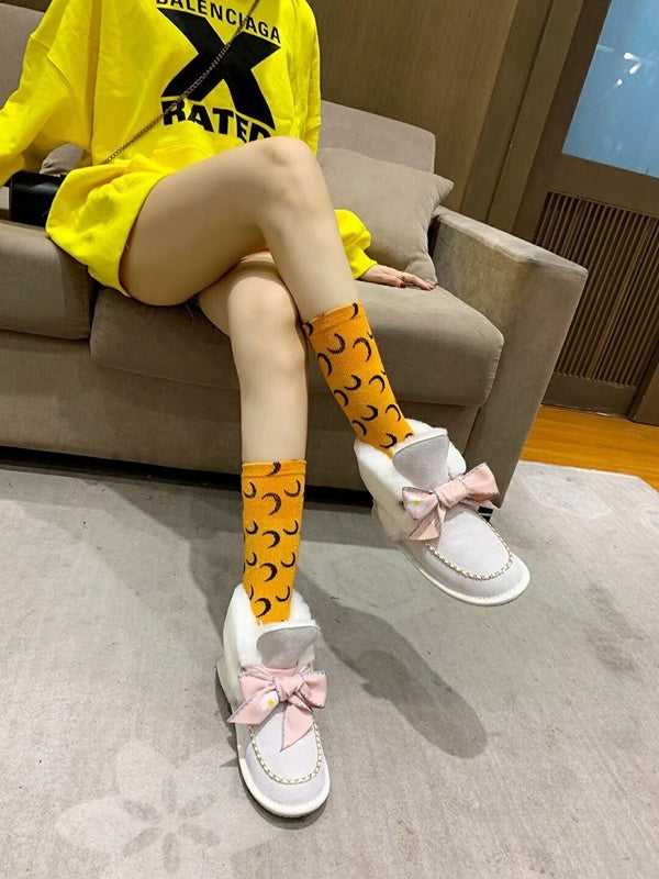 Milkshake White Daisy, Chain & Ribbon Footwear | Style 7888