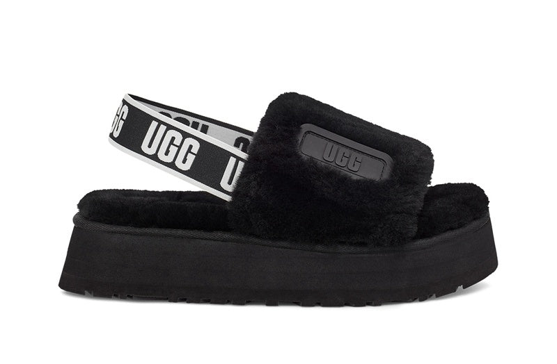 Black Disco Sandals – Style 2258