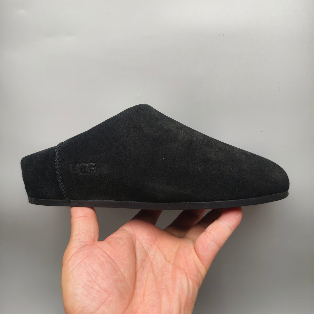 Black Slip-On House Shoes – Style 1390