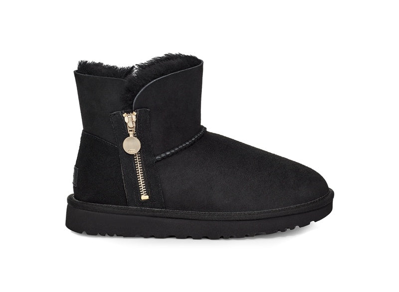 Black Side-Zip Ankle Boots – Style 2481