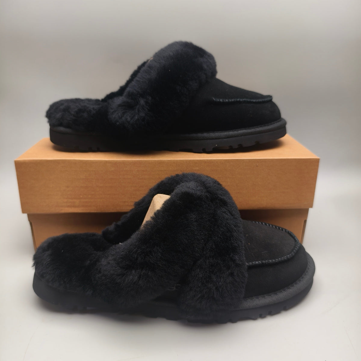 Black Casual Indoor Slippers – Style 4571
