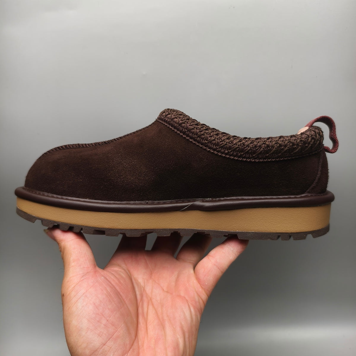 Chocolate Brown Unisex Folk-Inspired Casual Shoes – Style 1304