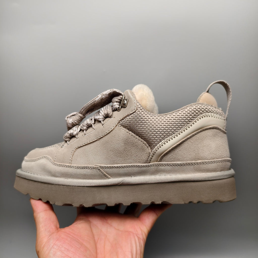 Gray Unisex Mesh Casual Sneakers – Style 4032
