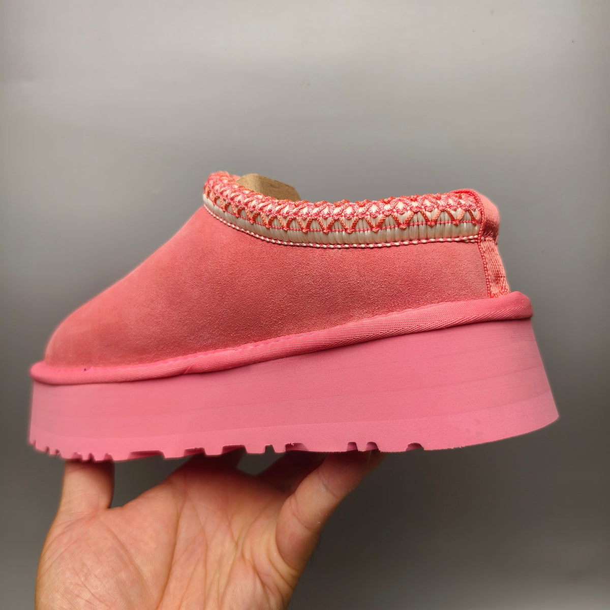 Fuchsia Folk-Inspired Platform Casual Shoes – 2553 / 2130