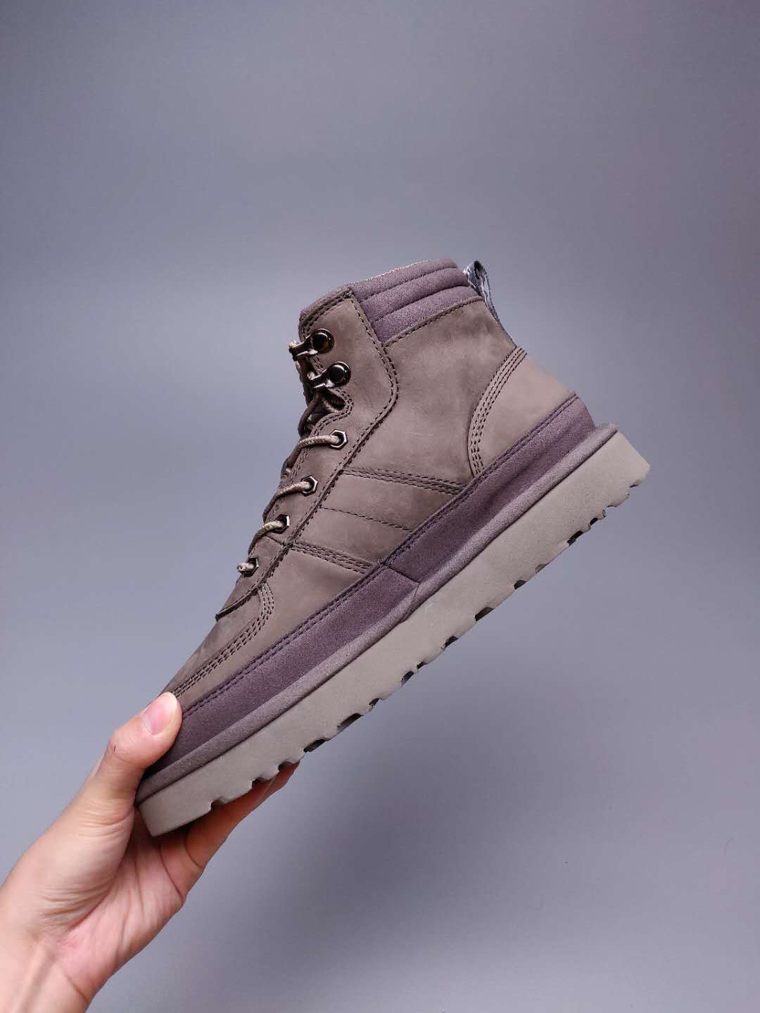 Gray Men's Lace-Up Casual Shoes – Style 2991