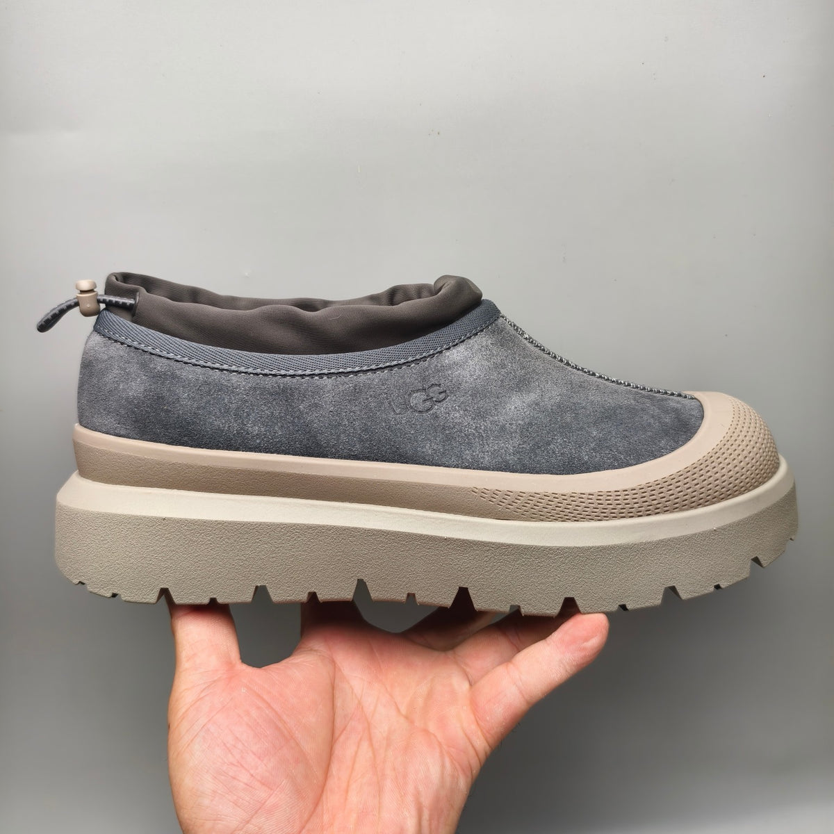 Dark Gray Slip-On Casual Shoes – Style 4096