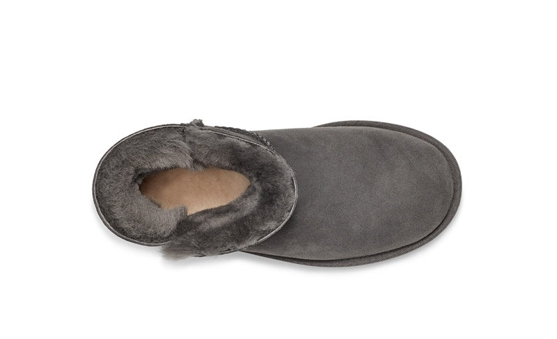 Gray Side-Zip Ankle Boots – Style 2481