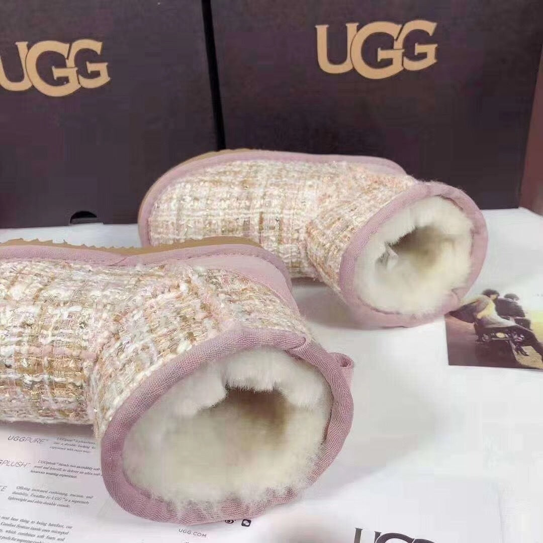 Kids' Chic Snow Boots in Pink | Style 5854
