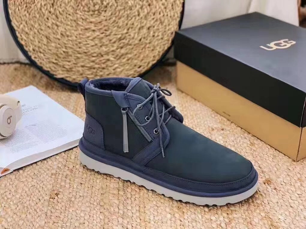 Dark Gray Niumu Zip-Up Shoes – Updated Style 3883