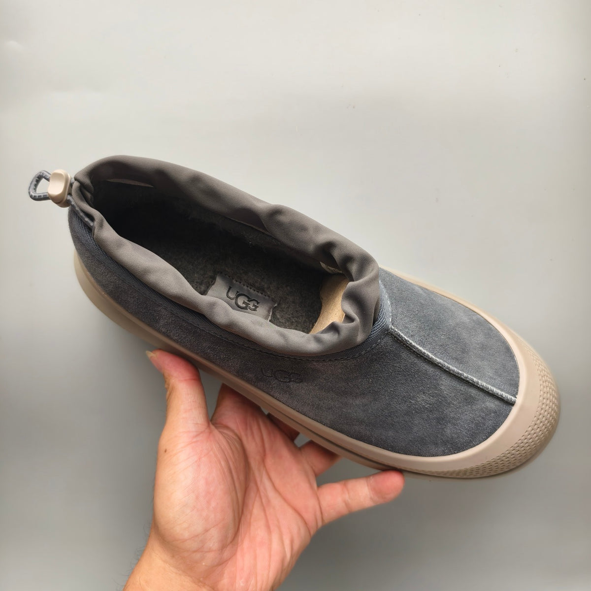 Dark Gray Slip-On Casual Shoes – Style 4096