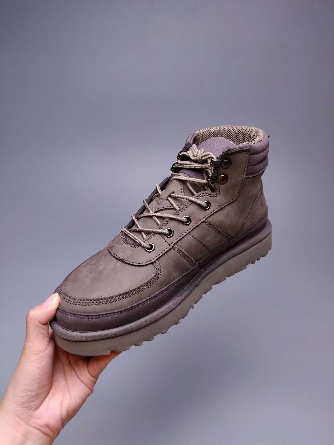 Gray Men's Lace-Up Casual Shoes – Style 2991