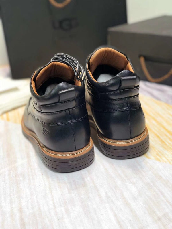 Classic Black Leather Shoes – Beishi Upgraded Series 0726-1