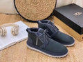 Dark Gray Niumu Zip-Up Shoes – Updated Style 3883