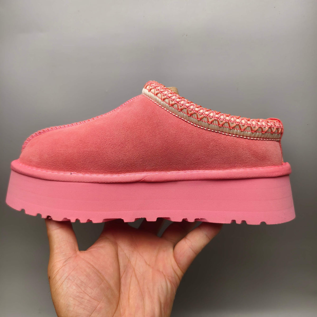 Fuchsia Folk-Inspired Platform Casual Shoes – 2553 / 2130