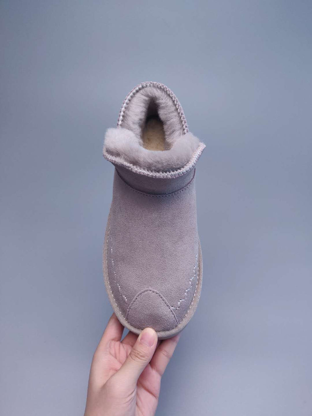 Gray Ankle Boots – Style 0888
