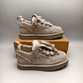 Gray Unisex Mesh Casual Sneakers – Style 4032