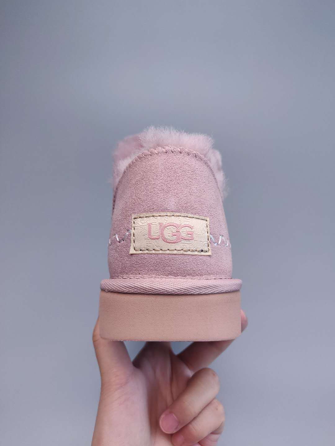 Muted Pink Ankle Boots – Style 0888
