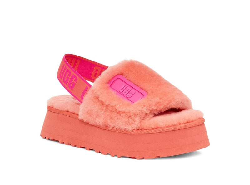 Coral Red Disco Sandals – Style 2258