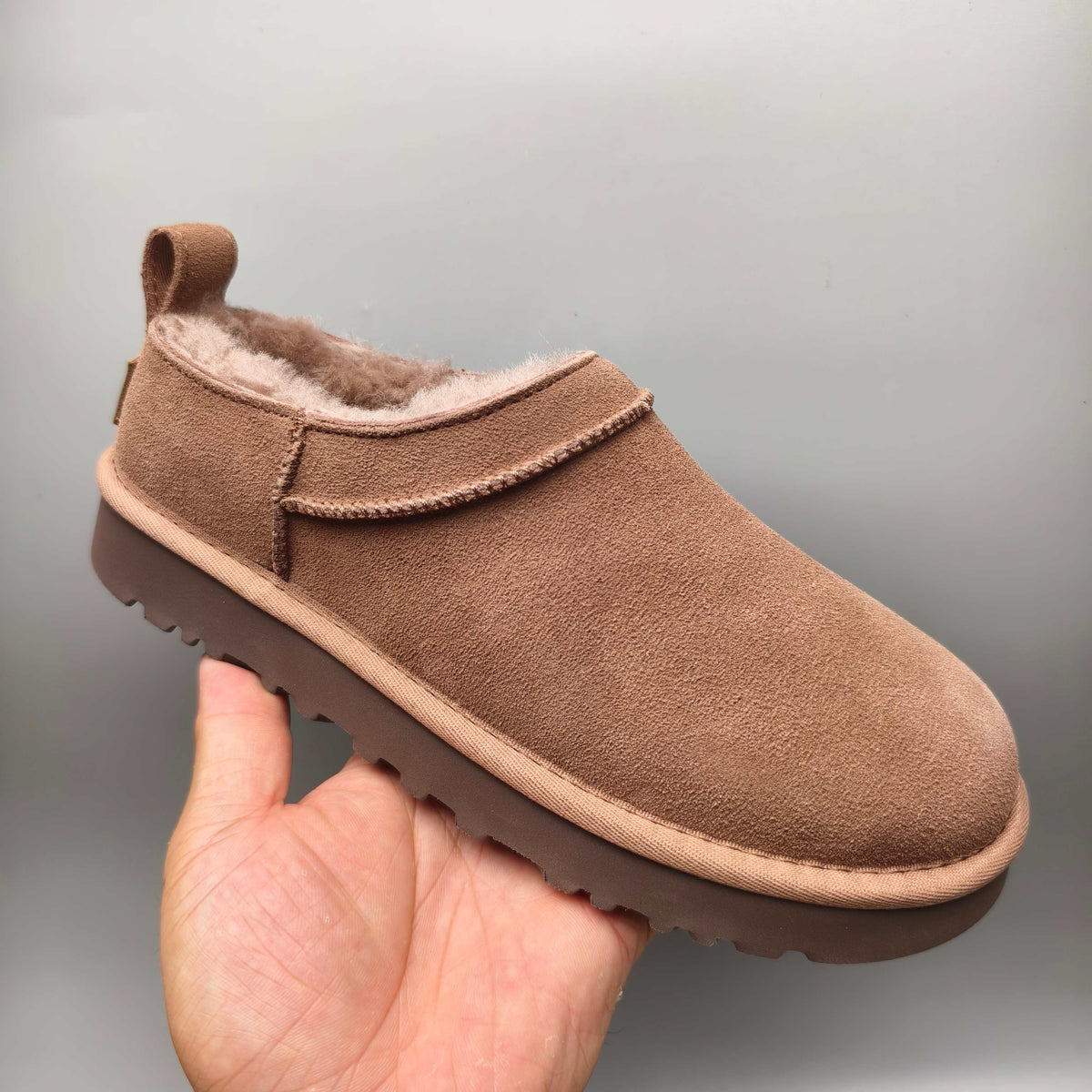Mu Pink Women's Classic Slip-On Shoes – Style 3891