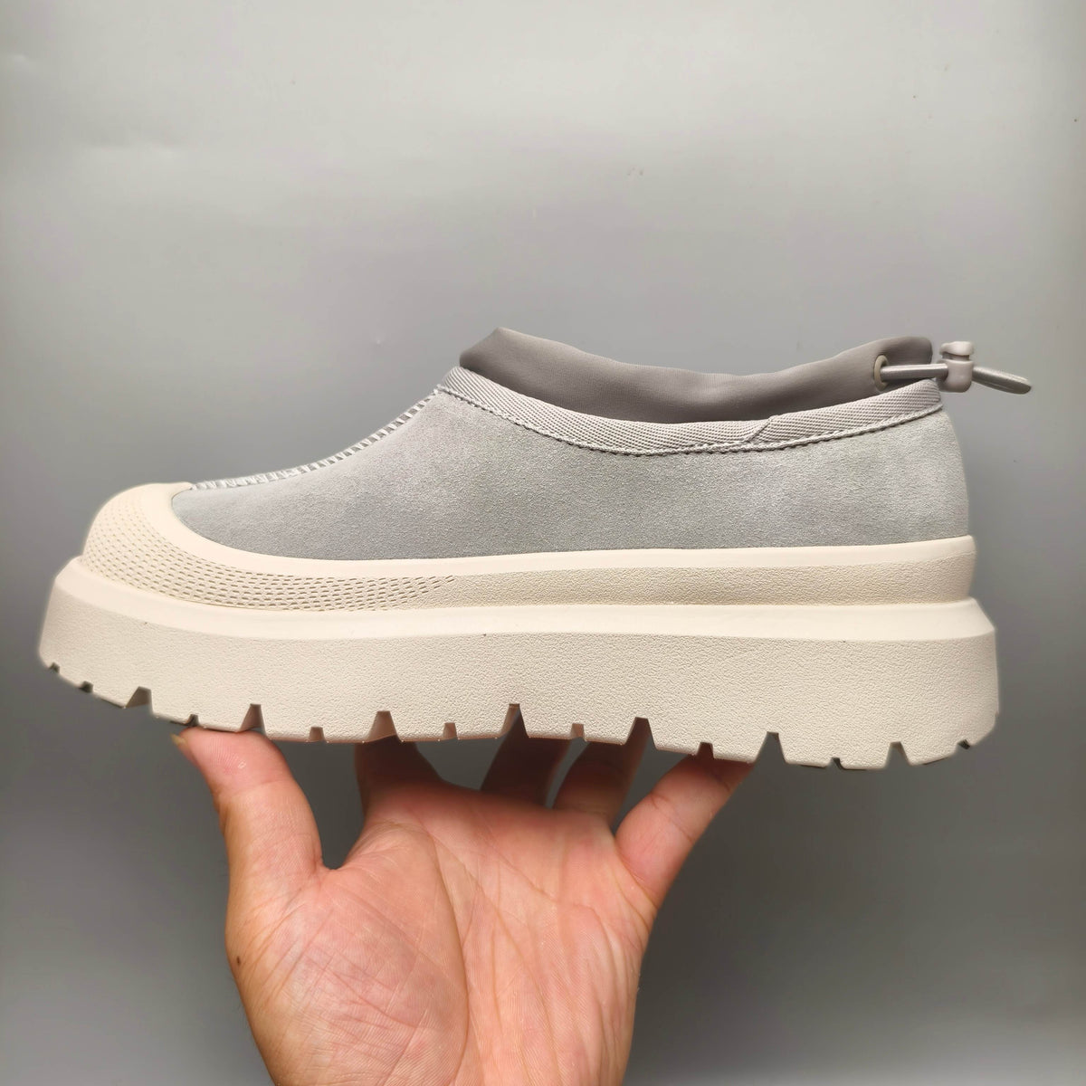 Light Gray Slip-On Casual Shoes – Style 4096