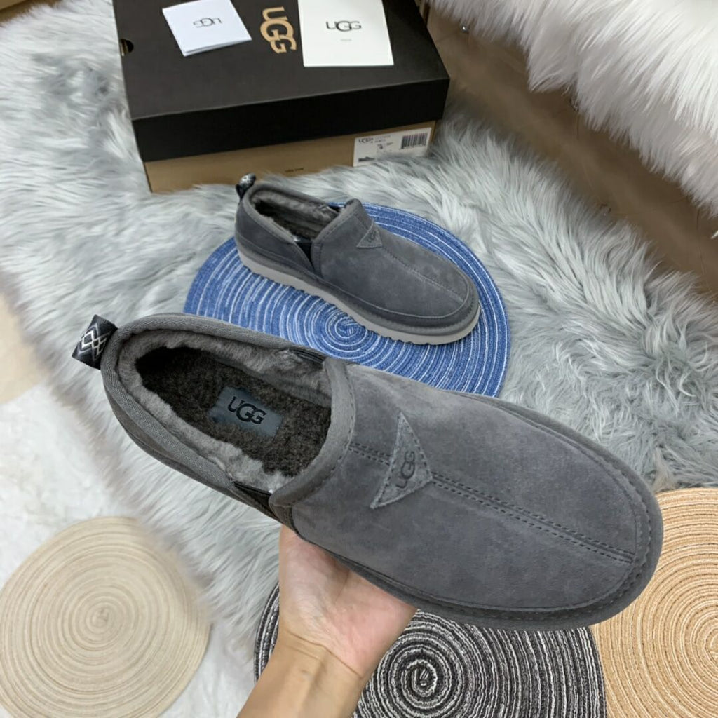 Gray Men's Slip-On Low-Top Casual Shoes – Style 3455