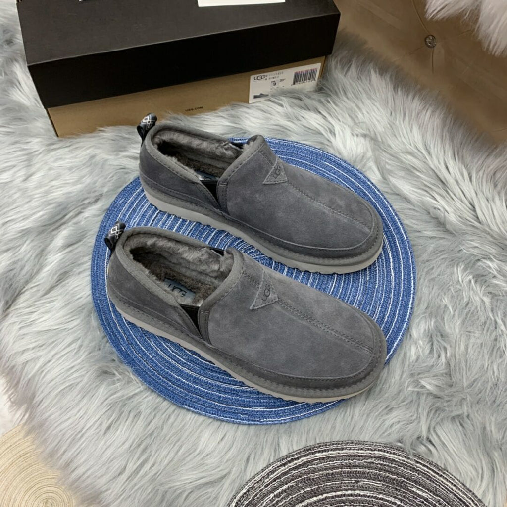 Gray Men's Slip-On Low-Top Casual Shoes – Style 3455
