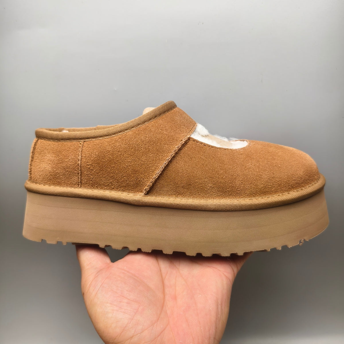 Chestnut Platform Mary Jane Shoes | Style 7612